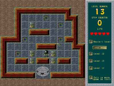 Military Sokoban Screenshot